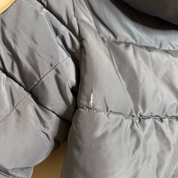 NWT DKNY Boys' Sherpa Hood Insulated Jacket Charcoal Black Size 7 - Picture 7 of 9